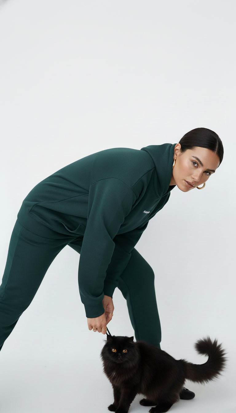 Seasmoke Bottle Green Hoodie