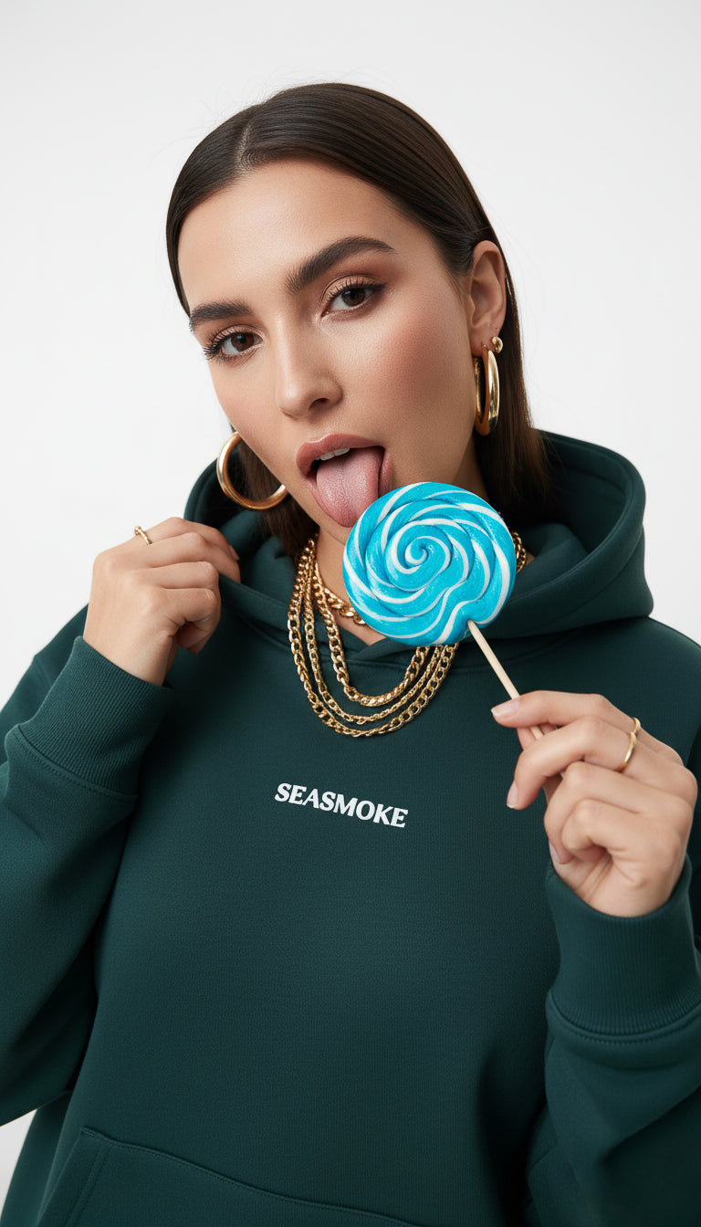 Seasmoke Bottle Green Hoodie