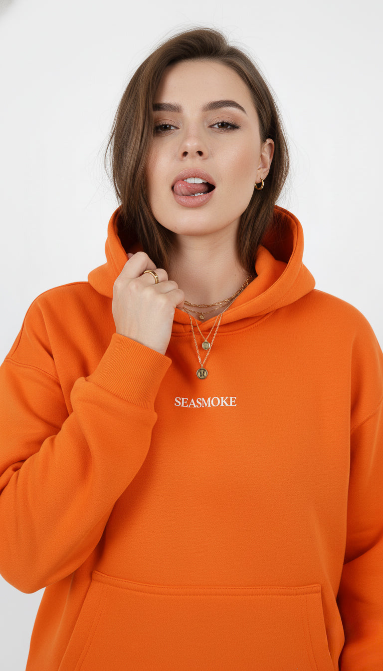 Seasmoke Cosmic Orange Hoodie