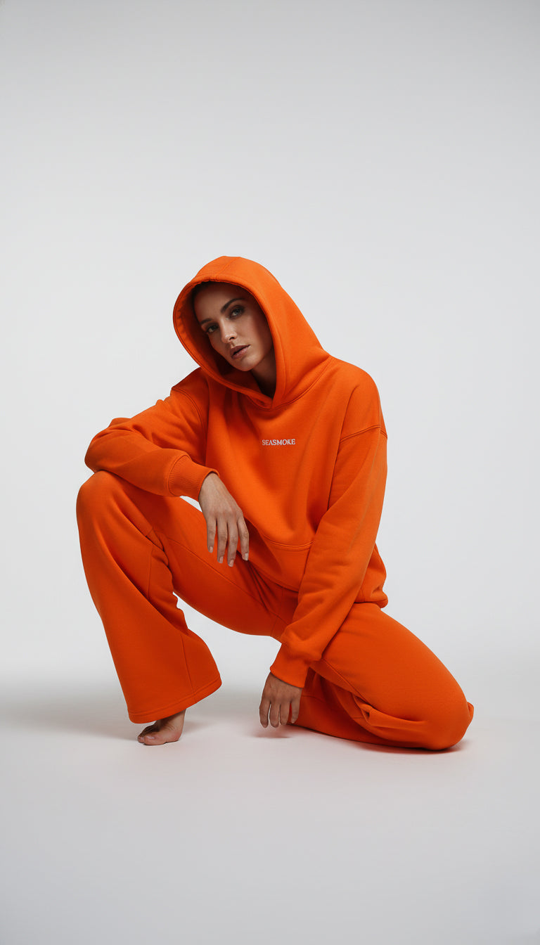 Seasmoke Cosmic Orange Hoodie