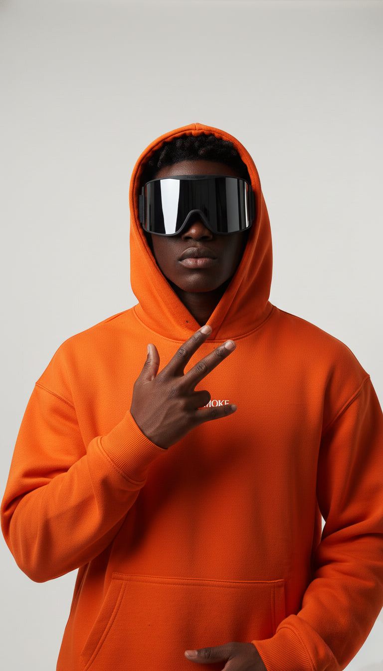 Seasmoke Cosmic Orange Hoodie