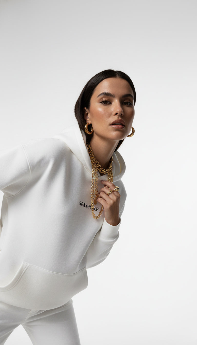 Seasmoke Off-White Hoodie