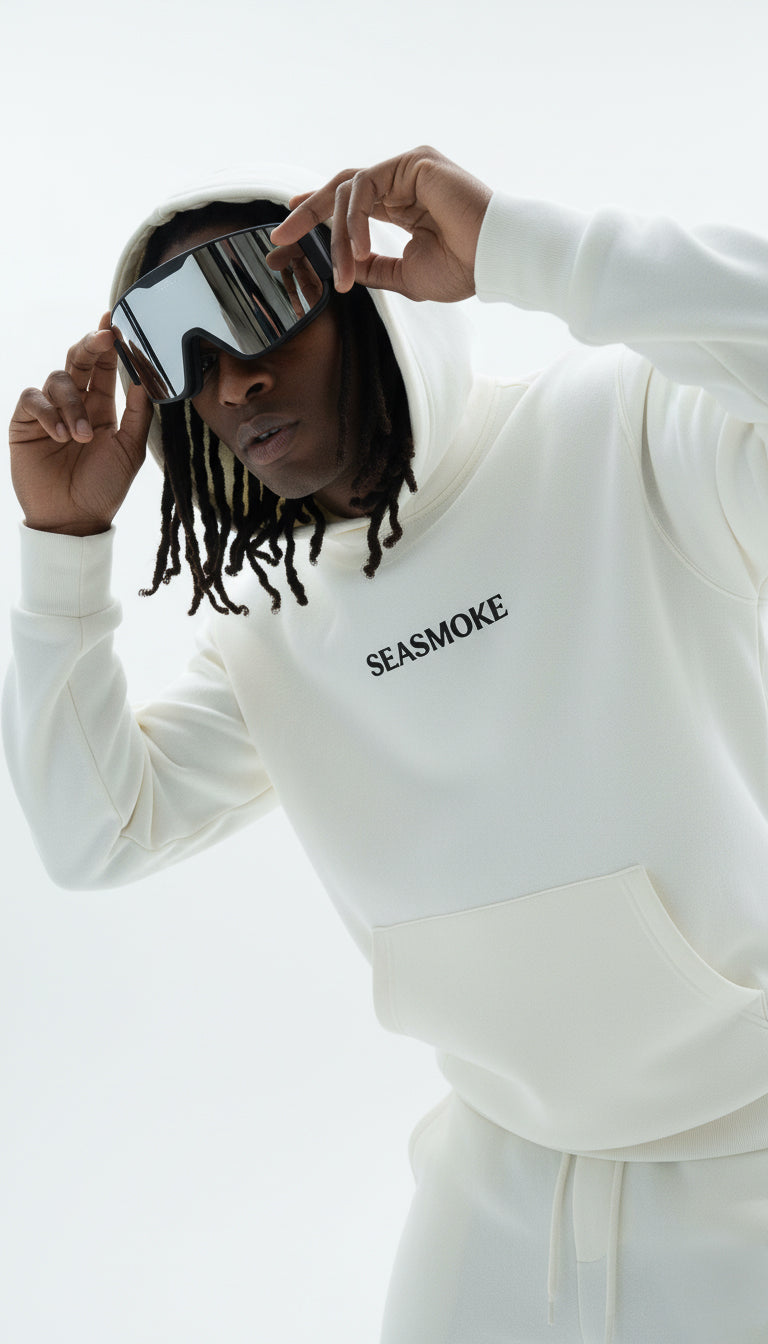 Seasmoke Off-White Hoodie